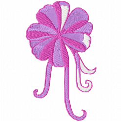 Ribbions And Bows Embroidery Design 7 Ribbions And Bows Embroidery Design 7